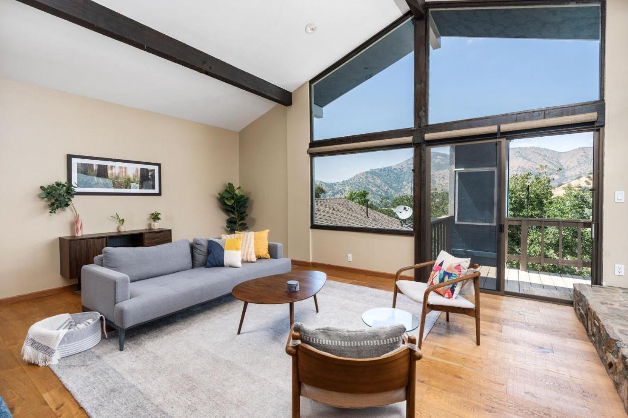 Mountain View, Hot Tub, Open Kitchen, 10M To Sequoia Villa Three Rivers Exterior photo