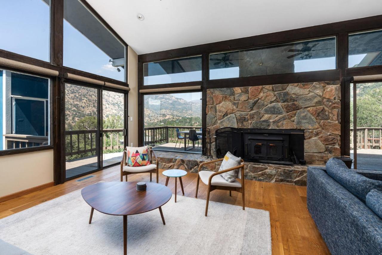 Mountain View, Hot Tub, Open Kitchen, 10M To Sequoia Villa Three Rivers Exterior photo
